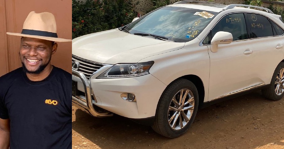 Man thanks God as he buys Lexus SUV, says he couldn’t dream of affording it 5 years ago