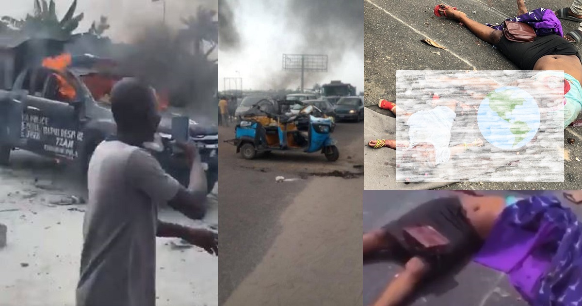 Police crush woman and her child to death while allegedly chasing suspected Yahoo boys in Warri
