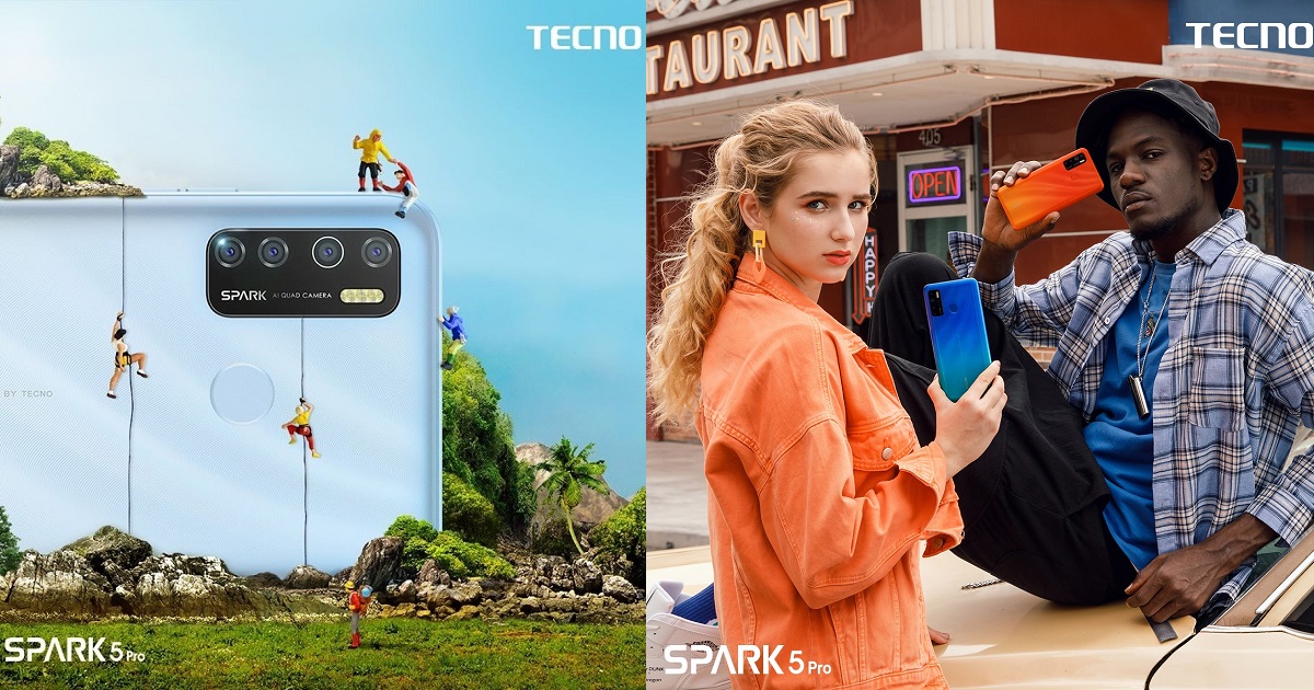 TECNO Amazes Its SPARK Consumers with the Upgraded SPARK 5 Pro Smartphone