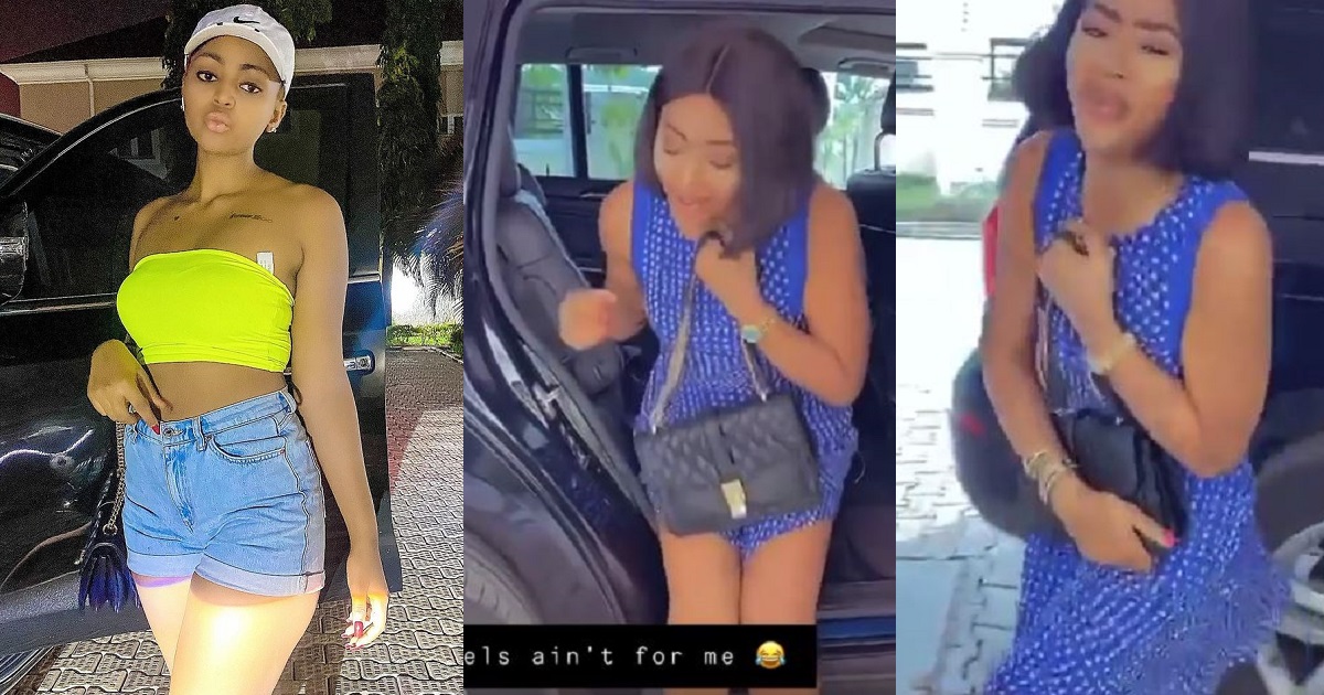 regina daniels struggle