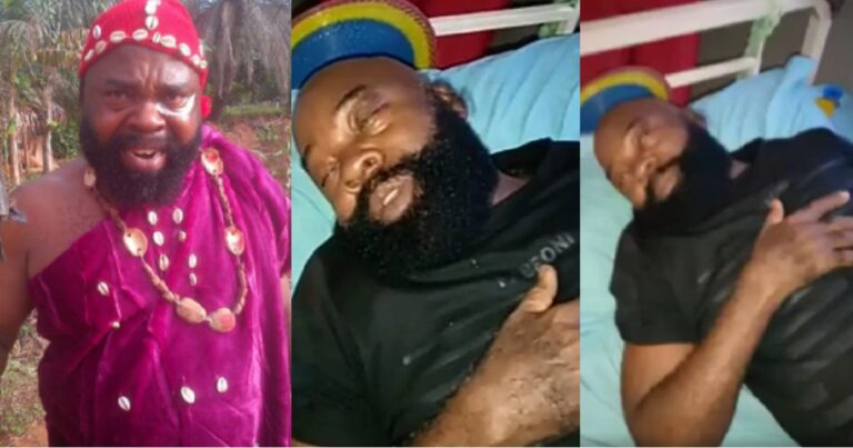 “I cannot carry it alone” – Actor, Prince Chukwuemeka Ani seeks financial help from hospital bed (video)