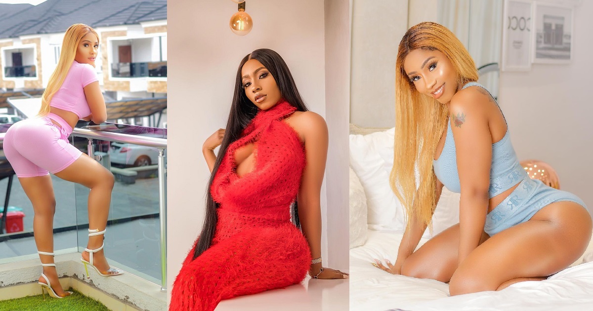I have never been naked. I dress appropriately — Mercy Eke replies a fan who accused her of going naked.