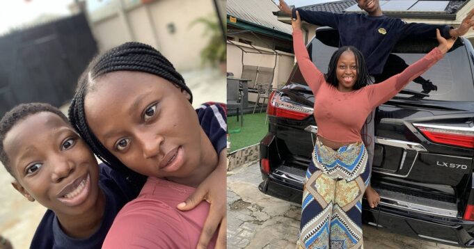 emmanuella shows off