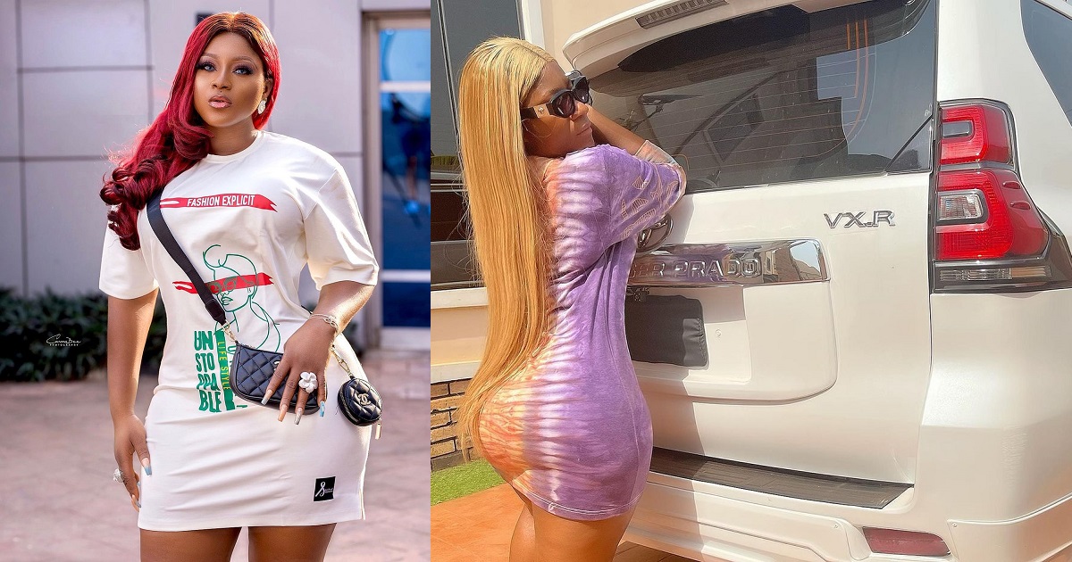 I swear with my mother’s life. I have never met this man before- Destiny Etiko refutes claims of receiving her Prado SUV from a married oil businessman (video)