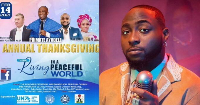 Davido and Tope Alabi to