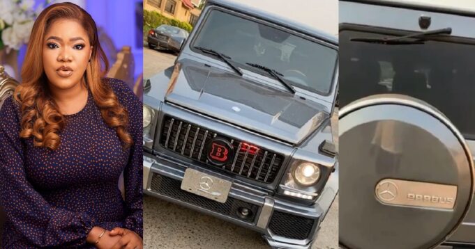 Toyin abraham splashes