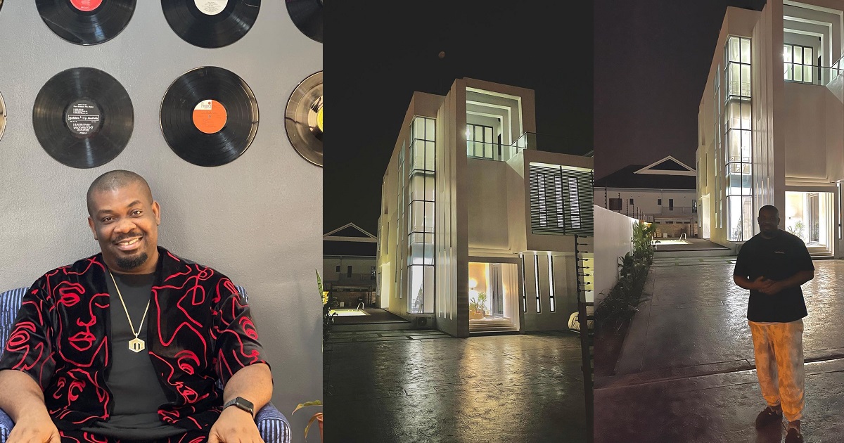Donjazzy shows off his new mansion (photos)