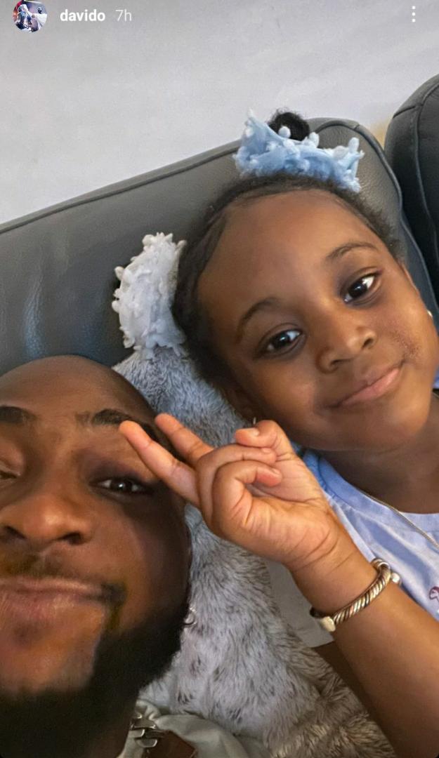 Davido shares adorable father-daughter moment with Hailey in Atlanta