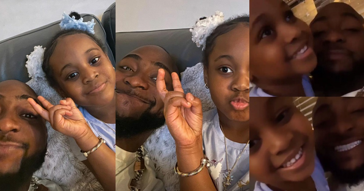 Davido shares adorable father-daughter moment with Hailey in Atlanta