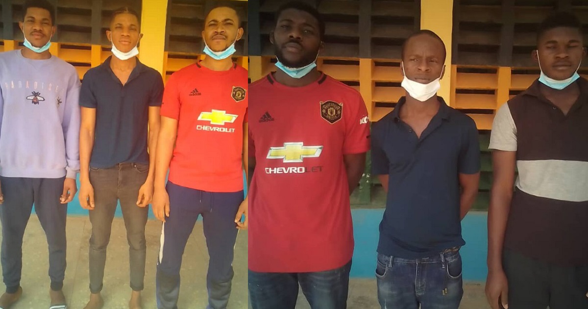 Six suspected kidnappers apprehended in Abuja (photo)