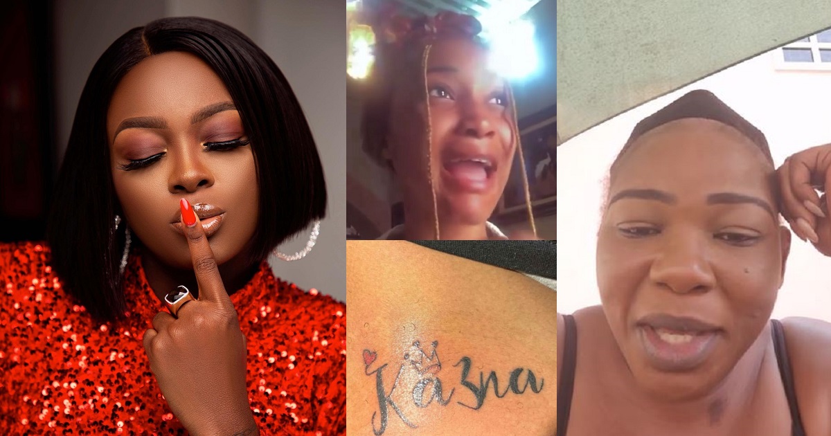 “You’re very wicked and stupid” – Actress Ada Ameh slams Ka3na for rebuking fan who tattooed her on her body after asking for it