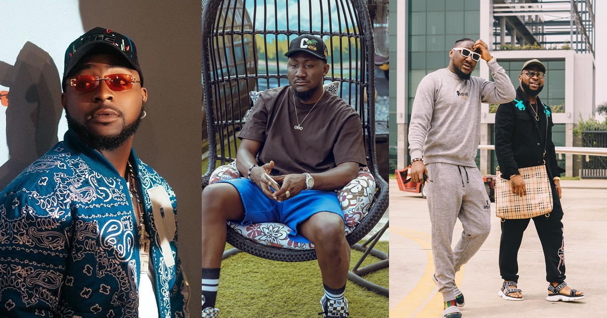 “Leave us to enjoy our father’s hard work,” — Singer Davido tells man who tackled his cousin, Tunji