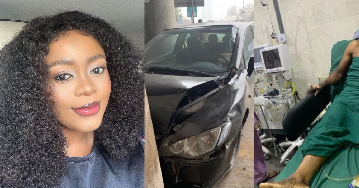 Actress, Didi Ekanem recalls ghastly car accident (photos)