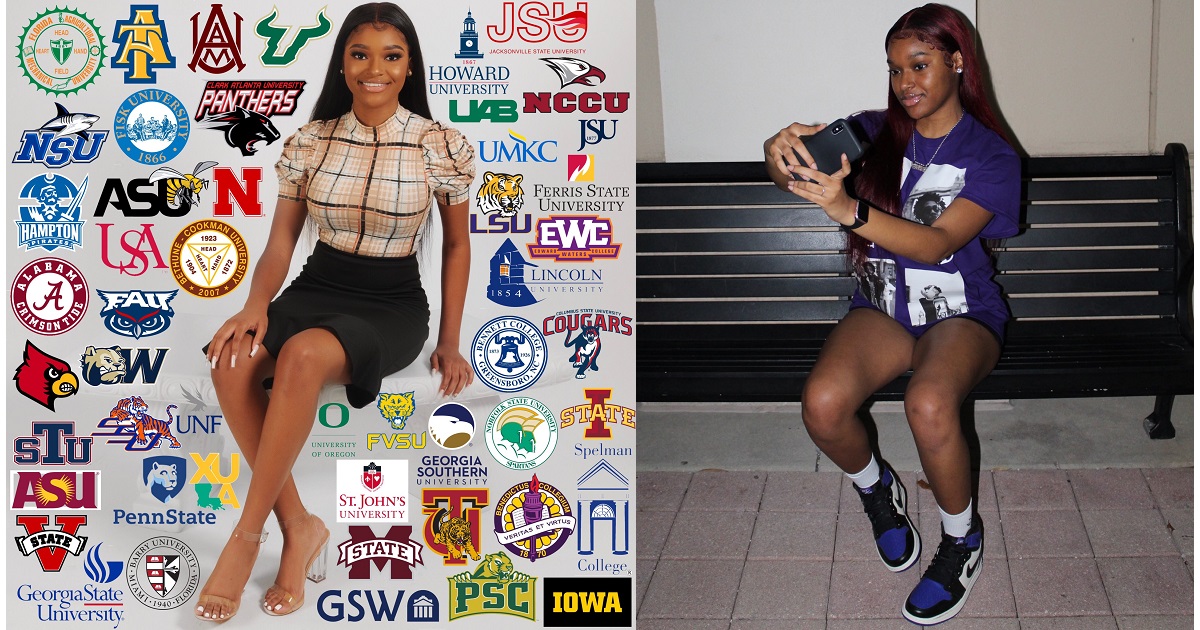 African-American Lady celebrates as she gets admission into 50 Universities at once