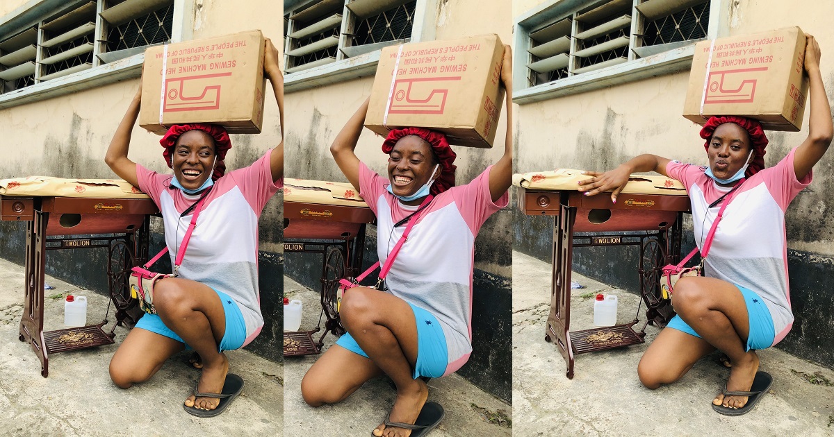 Actress Abike Olawuni celebrates the arrival of her ‘New Whip’
