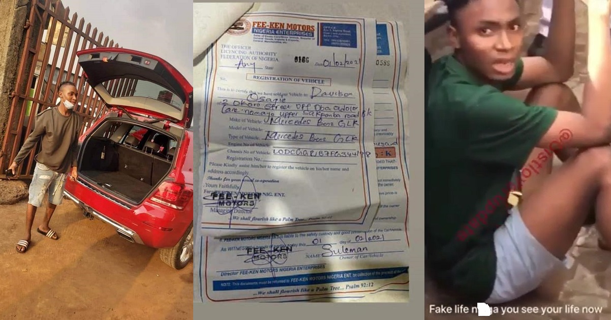 Slay King Arrested After Posing With A Car He Purchased With Fake Debit Alert