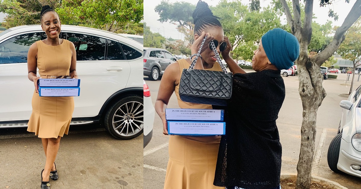 ”Hey mom, we won” – Lady celebrates with her mother after becoming a Lawyer
