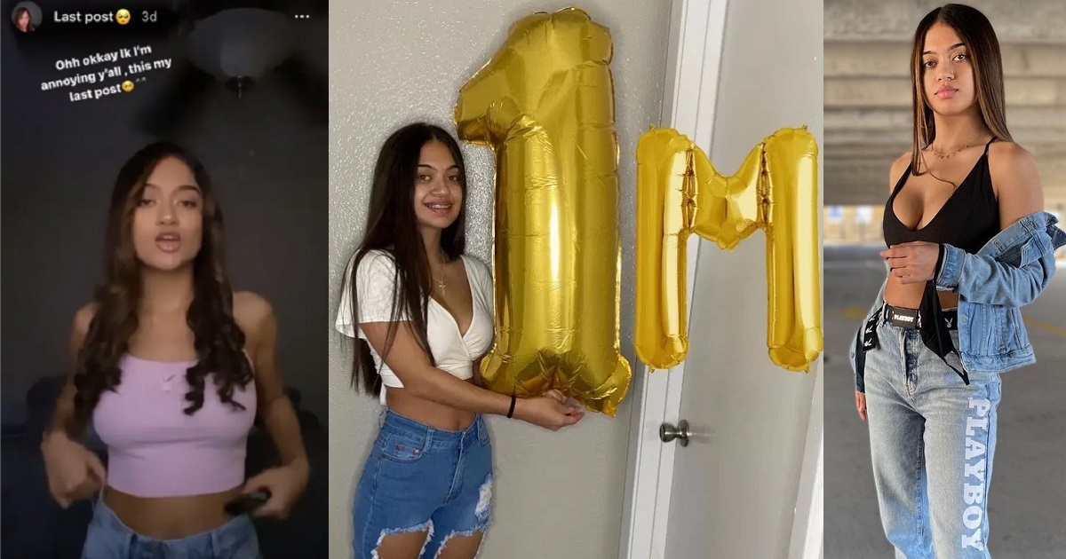 “I’m annoying y’all, this is my last post” – 18-year-old TikTok star, says in final tragic video before committing suicide by hanging