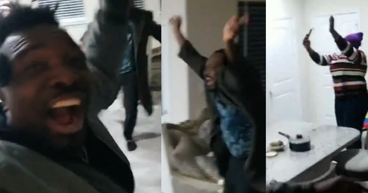 Texas based Nigerian family shouts “Up Nepa” as power gets restored after days of black out (video)