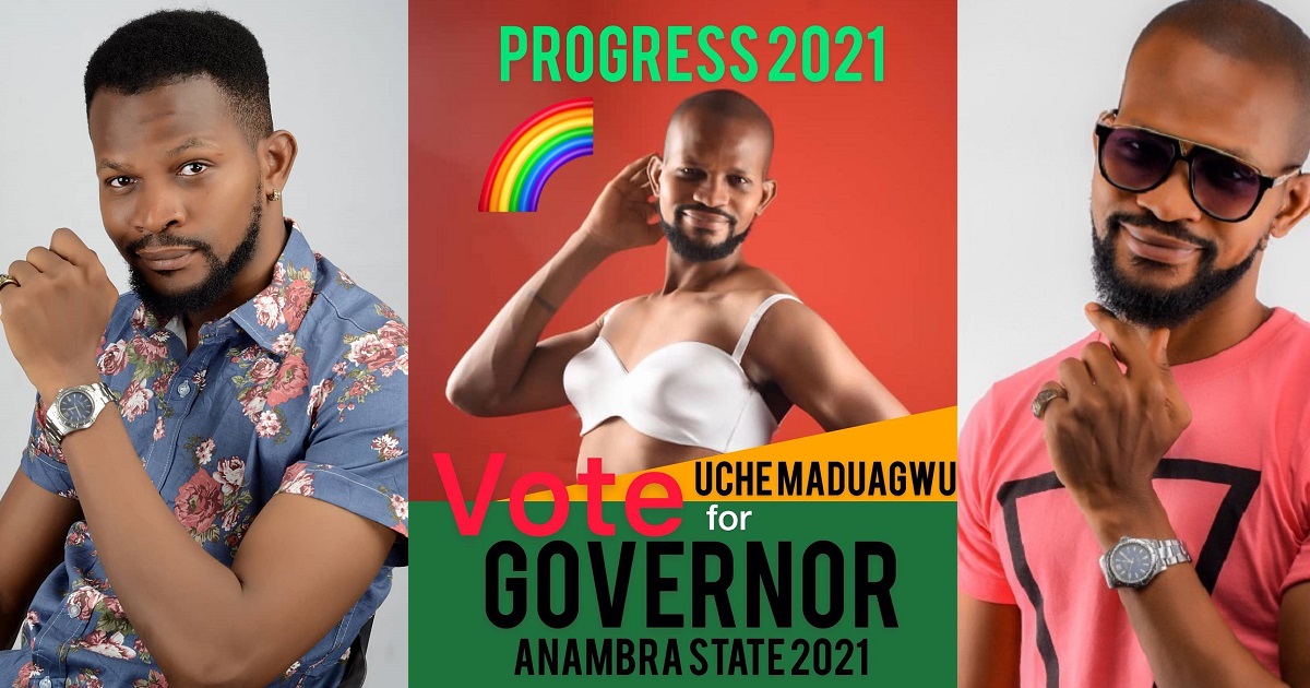 “Let’s make Anambra great” – Actor, Uche Maduagwu joins Anambra governorship race