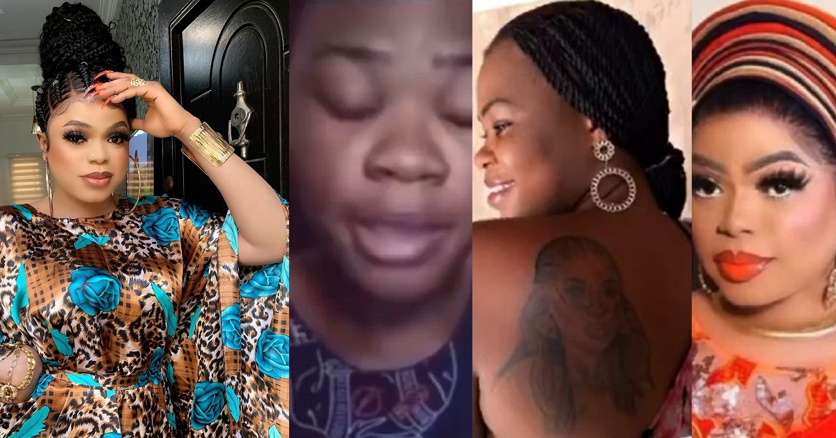 Tattoo Wahala : ”I didn’t intentionally ignore you my darling” – Bobrisky replies fan who cried out after being disowned by her father