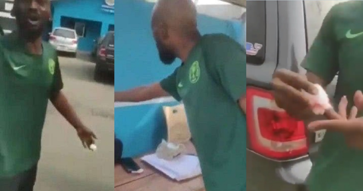 FRSC reacts to man who claimed his finger was damaged by its officers (Video)