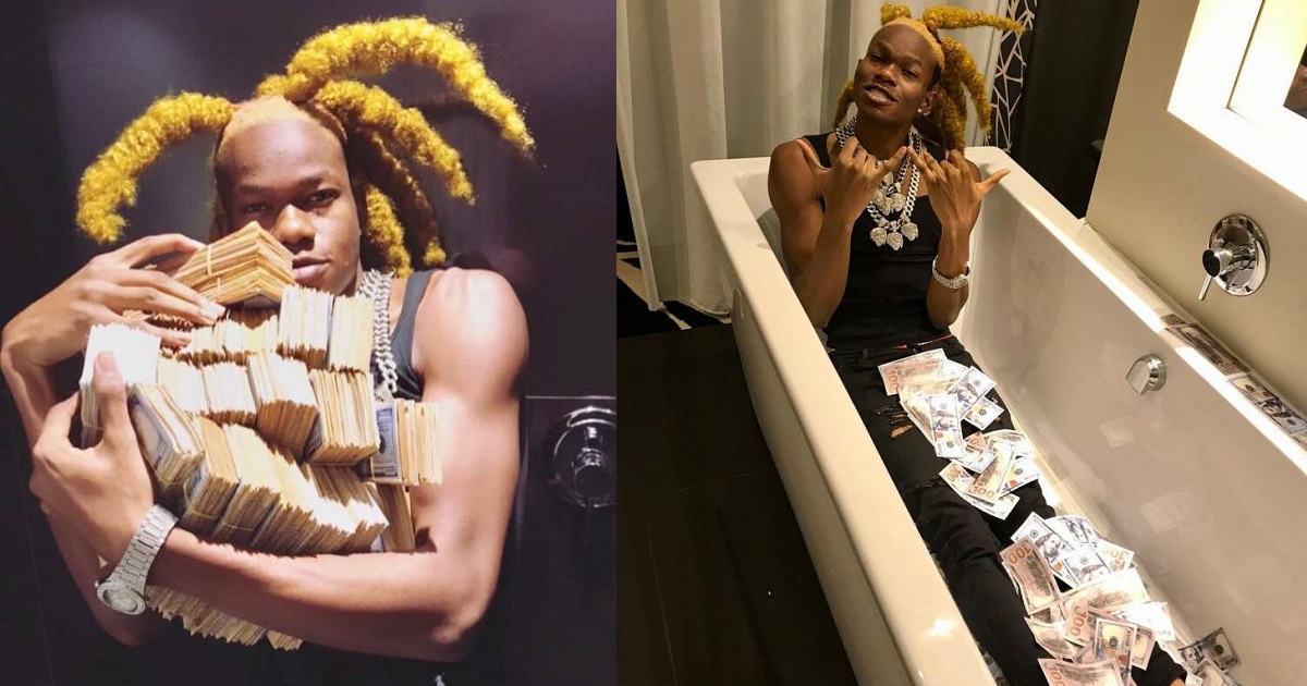 19-year-old man shows off N342M cash, says he’s richer than Hushpuppi (Video)