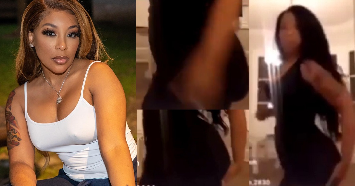 Singer, K.Michelle’s “butt implant deflates” while twerking on Instagram Live (Video)