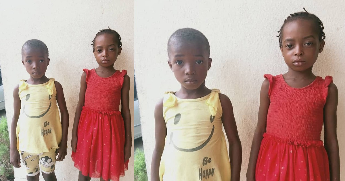 NGO rescues two children found crying on the street after they were allegedly thrown out by their aunt in Calabar