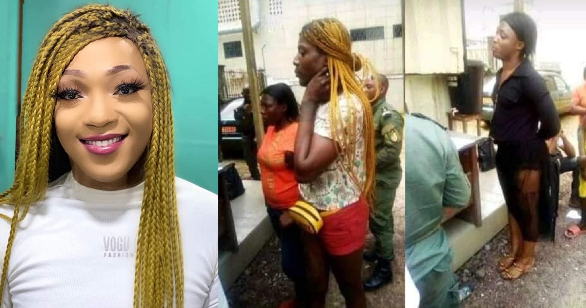Popular Cameroonian cross dresser, two others sentenced to prison for practicing homosexuality (video)