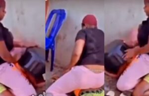 Lady beats up her bestfriend for snatching her boyfriend before Valentine’s Day (Video)