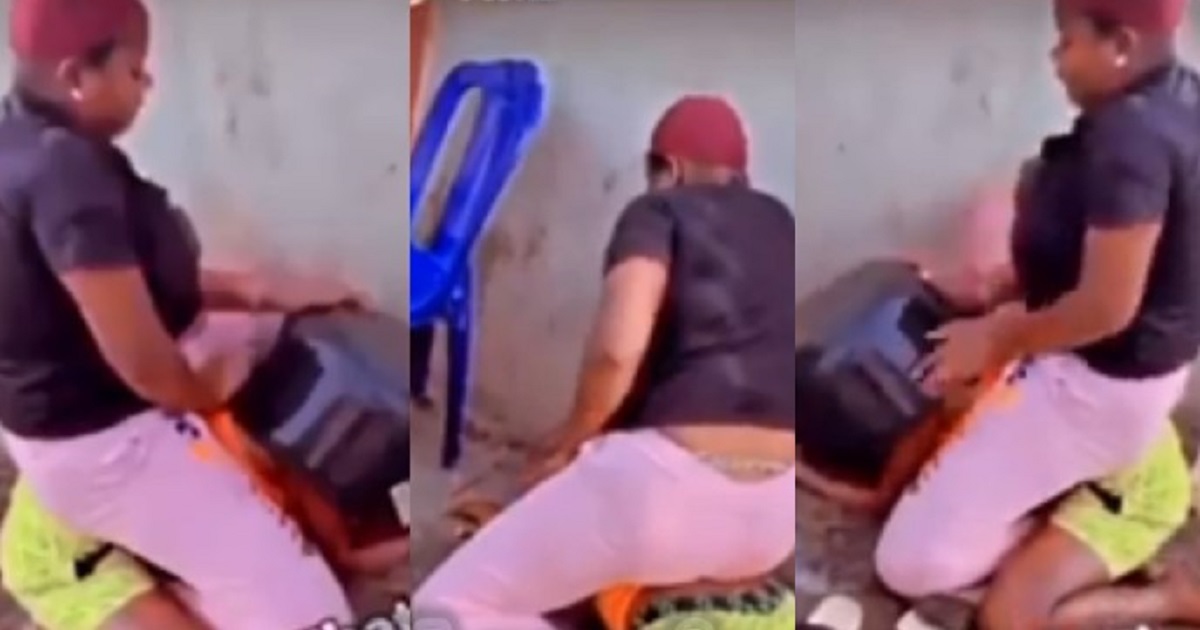 Lady beats up her bestfriend for snatching her boyfriend before Valentine’s Day (Video)