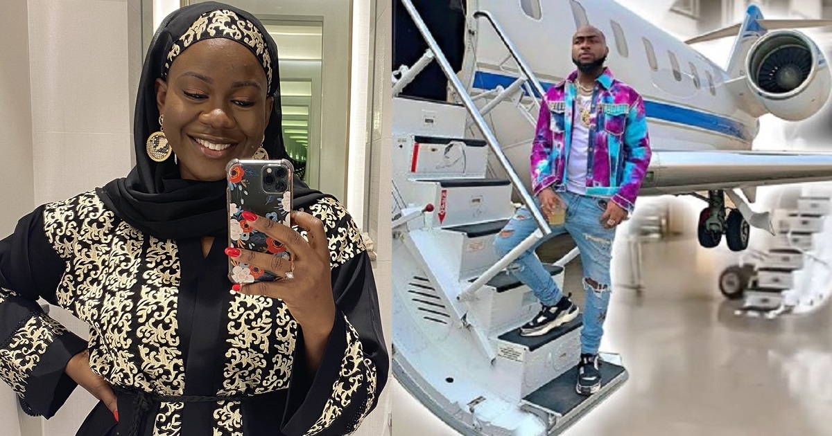 Female pilot pleads with Davido to employ her as his personal pilot