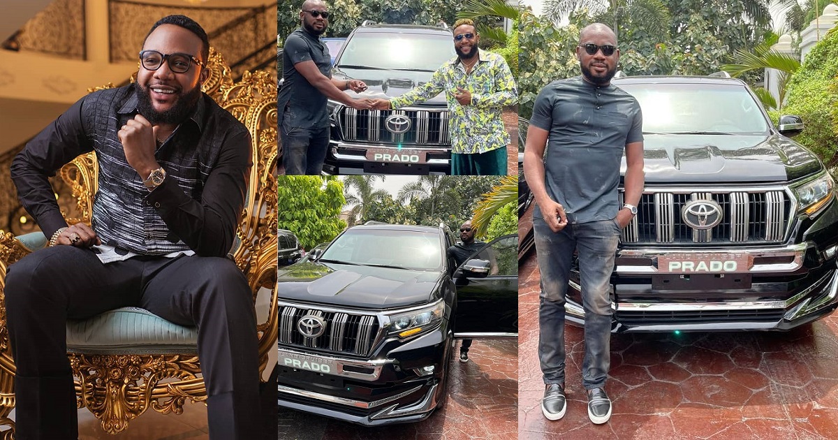“You don’t select in your generosity” – Man reacts after billionaire E-Money gifted him a car