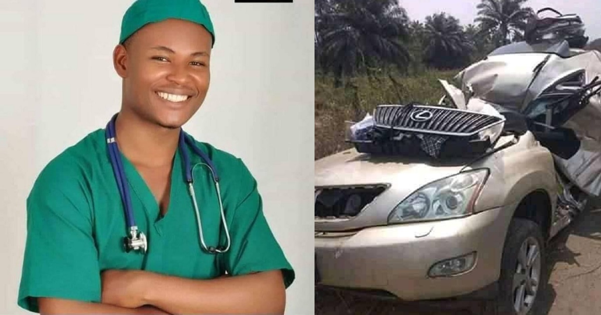 Nigerian medical doctor dies in ghastly motor accident two months to his wedding