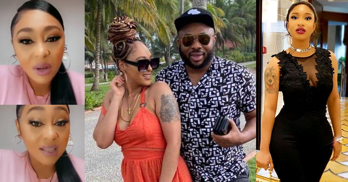 Rosy Meurer finally reacts to allegations she “snatched” Tonto Dikeh’s ex husband, Olakunle Churchill (video)