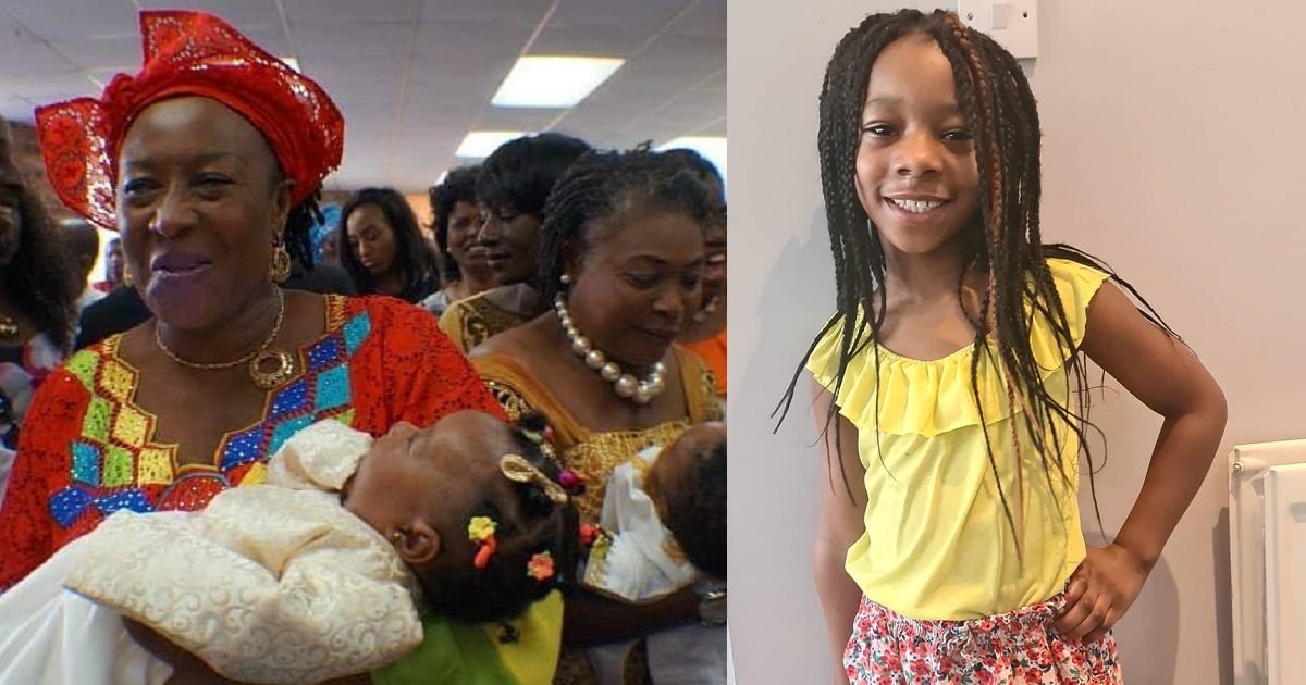 Patience Ozokwo celebrates her granddaughter as she turns 7