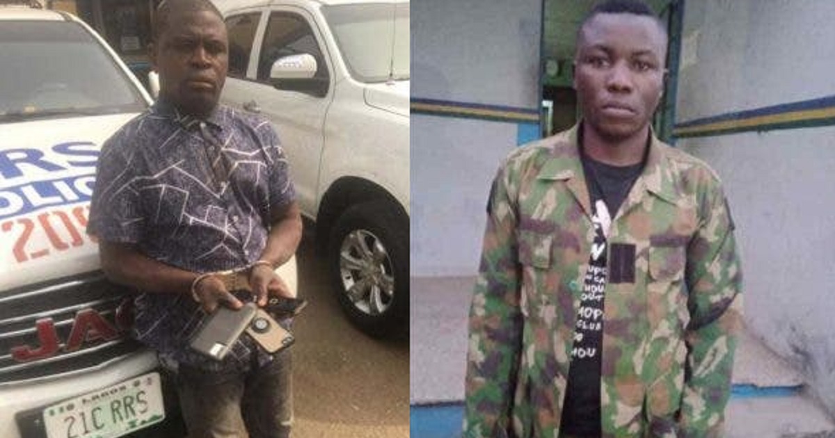 Police arrest pickpocket, dismissed soldier for robbery in Lagos