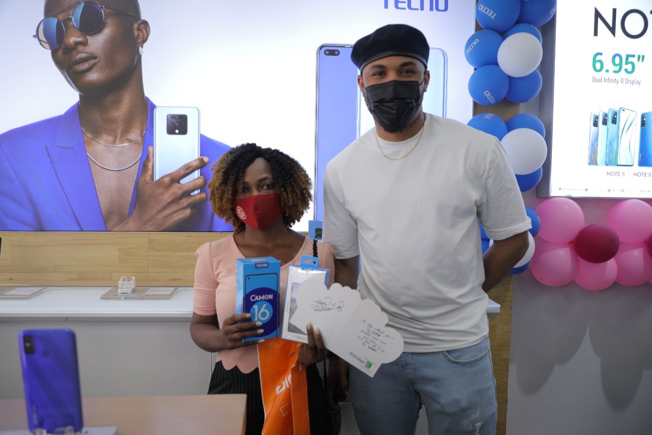 TECNO’s Blue Valentine Delivered
