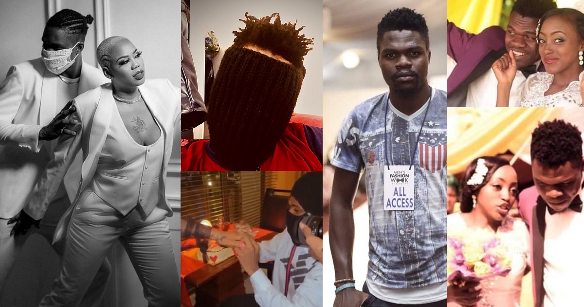 Celebrity stylist, Toyin Lawani’s masked fiance unveiled, blogger claims he’s married with kids
