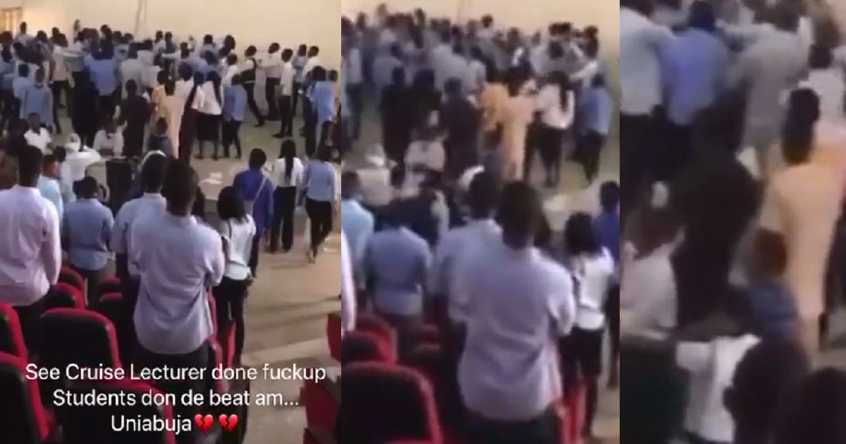 Uniabuja students allegedly beat lecturer for collecting answer scripts, 45mins into a 3-hour exam