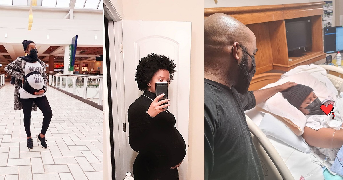 New Mother, Adesua Etomi-Wellington shares more photos she took during the course of her pregnancy.