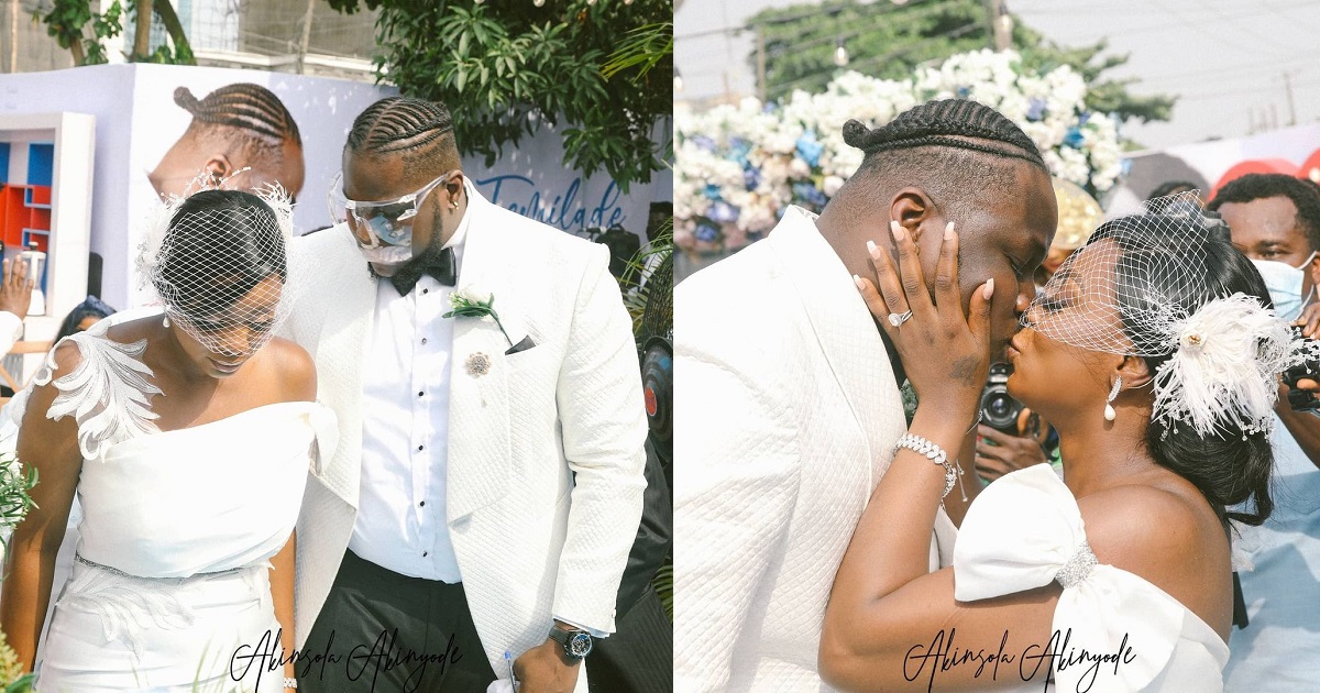 “Even after 2 kids you didn’t put pressure on me” – Hypeman, Shody says as he marries his babymama