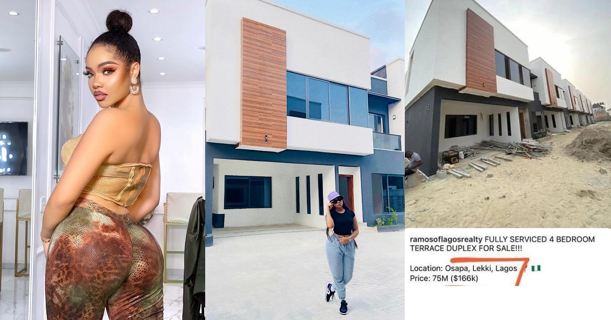 Nigerians Dig Out The Cost Of Nengi’s New House (Details)