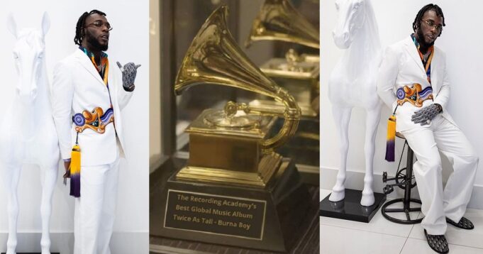 Burna Boy's Grammy Award