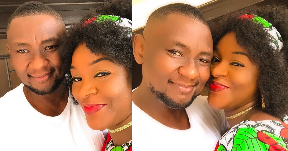 Actress, Chacha Eke celebrates her husband, Austin Faani on his birthday