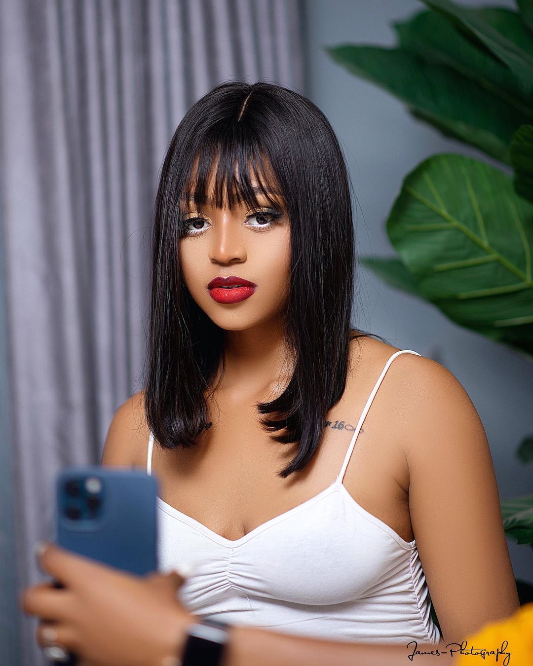 Regina Daniels hangs 