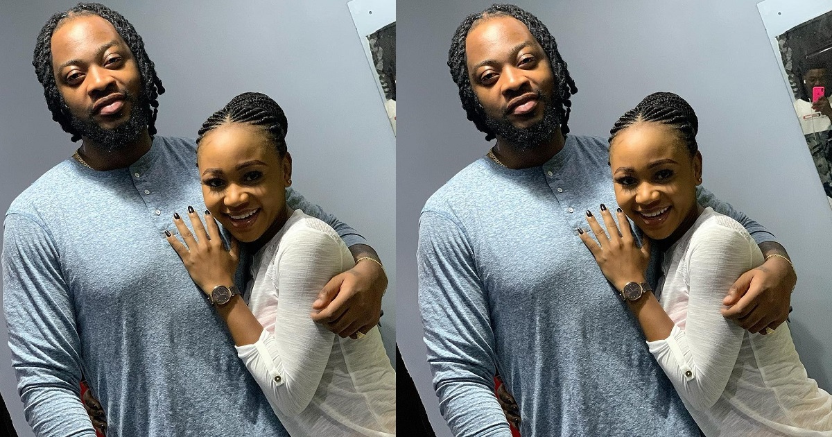 “He has a wife” – Fan tells Ghanaian Actress Akuapem after she gushed about Teddy A’s lips