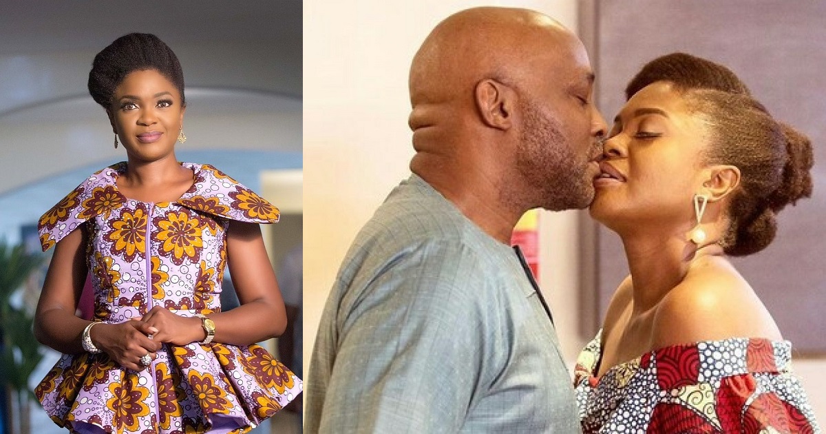 Omoni Oboli responds after a fan called her out for kissing RMD on TV (Photos)