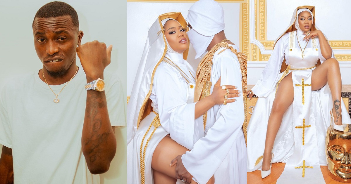 “Your outfit is nonsense and total blasphemy” – Davido’s ex-personal assistant, Aloma DMW blasts Toyin Lawani over raunchy nun outfit